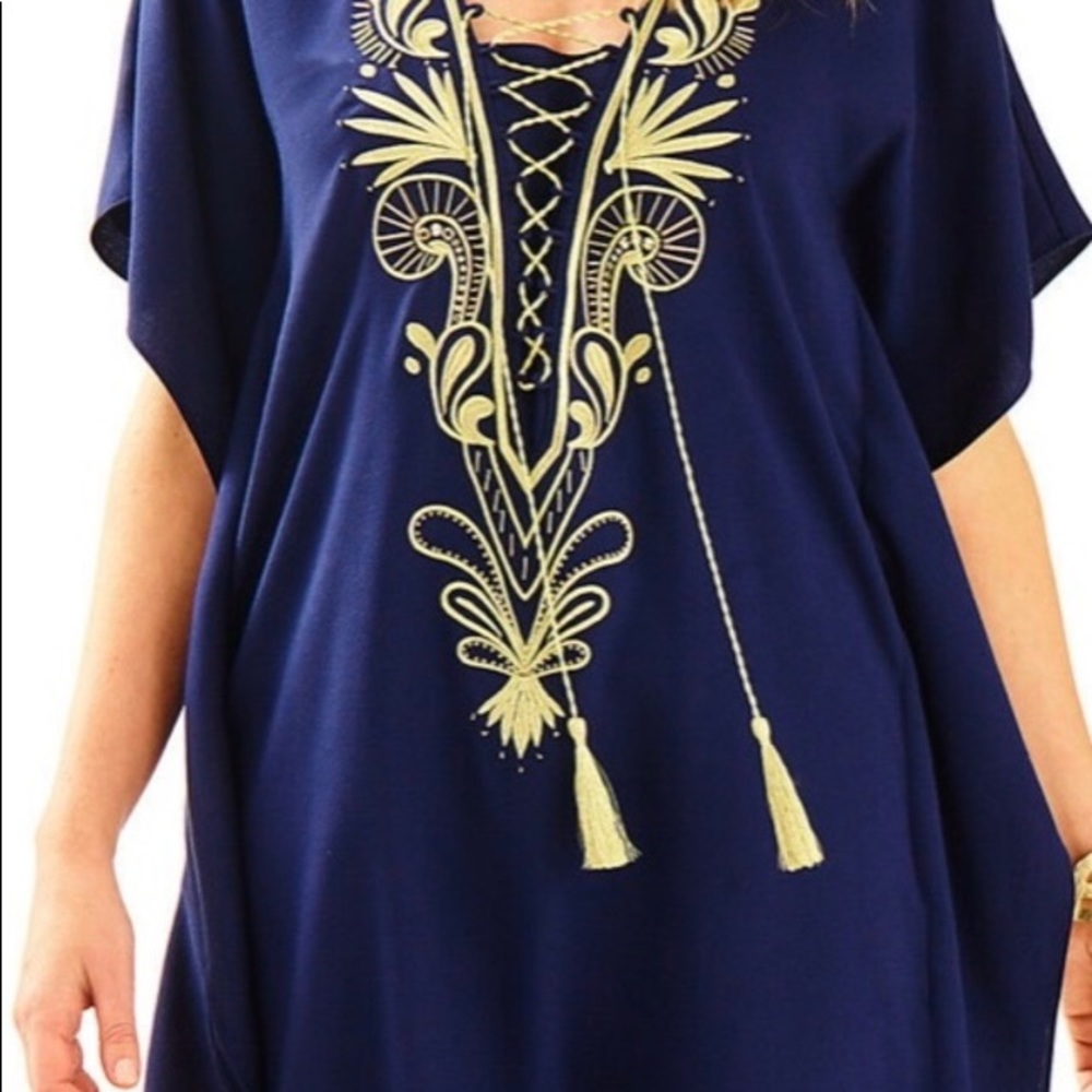 Lily Pulitzer True Blue Chai Caftan